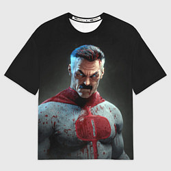 Мужская футболка оверсайз Омнимен