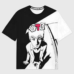 Футболка оверсайз мужская GTO, цвет: 3D-принт
