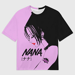 Футболка оверсайз мужская Нана аниме, цвет: 3D-принт