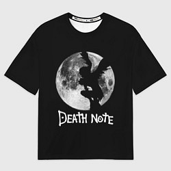 Футболка оверсайз мужская Мрачный Рюк Death Note, цвет: 3D-принт