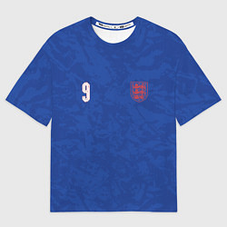 Футболка оверсайз мужская Выездная Форма Гарри Кейна, цвет: 3D-принт