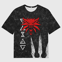 Футболка оверсайз мужская THE WITCHER 6, цвет: 3D-принт