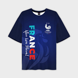 Мужская футболка оверсайз Сборная Франции