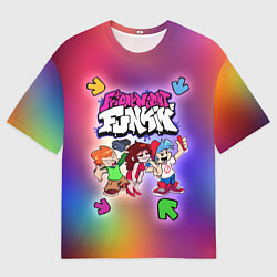 Футболка оверсайз мужская Friday Night Funkin, цвет: 3D-принт