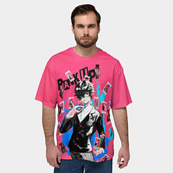 Футболка оверсайз мужская Амамия, цвет: 3D-принт — фото 2