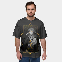 Футболка оверсайз мужская Fatuba, цвет: 3D-принт — фото 2