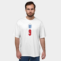 Футболка оверсайз мужская Кейн форма Англия 20212022, цвет: 3D-принт — фото 2