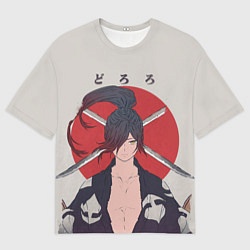 Футболка оверсайз мужская Hyakkimaru Demon, цвет: 3D-принт