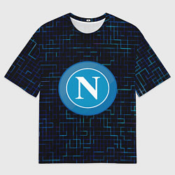 Футболка оверсайз мужская Napoli, цвет: 3D-принт