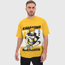 Футболка оверсайз мужская Хината Шоё Haikyuu!!, цвет: 3D-принт — фото 2