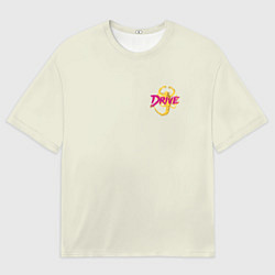 Футболка оверсайз мужская Drive - Скорпион Спина, цвет: 3D-принт