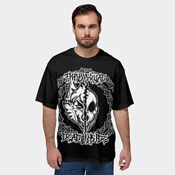 Футболка оверсайз мужская VOLK, цвет: 3D-принт — фото 2