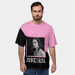 Футболка оверсайз мужская Maneskin Domiano, цвет: 3D-принт — фото 2