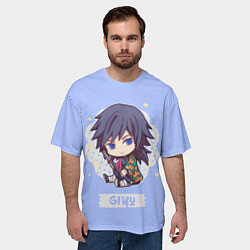 Футболка оверсайз мужская Гию, цвет: 3D-принт — фото 2