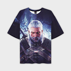 Мужская футболка оверсайз THE WITCHER GERALT OF RIVIA