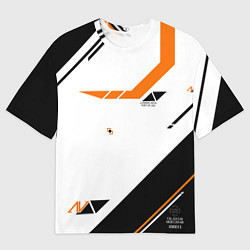 Футболка оверсайз мужская M4A4 - Asiimov 2023 NEW, цвет: 3D-принт