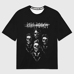 Футболка оверсайз мужская Папа Таракан, цвет: 3D-принт