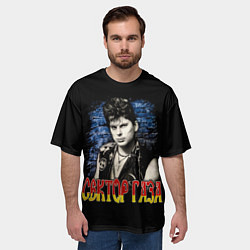 Футболка оверсайз мужская Юра ХОЙ Клинских Сектор Газа, цвет: 3D-принт — фото 2