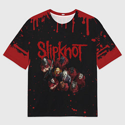Футболка оверсайз мужская SLIPKNOT СЛИПКНОТ Z, цвет: 3D-принт