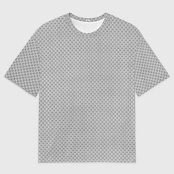Футболка оверсайз мужская GRAY CARBON, цвет: 3D-принт