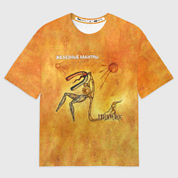Футболка оверсайз мужская ЖЕЛЕЗНЫЕ МАНТРЫ Пикник, цвет: 3D-принт