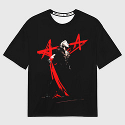 Футболка оверсайз мужская Алиса - Константин Кинчев, цвет: 3D-принт