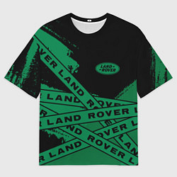 Футболка оверсайз мужская Land Rover - Strokes Tapes, цвет: 3D-принт