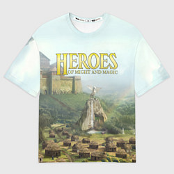 Футболка оверсайз мужская Оплот Heroes of Might and Magic 3 Z, цвет: 3D-принт