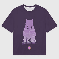 Футболка оверсайз мужская КЭ ЦИН KEQING, цвет: 3D-принт