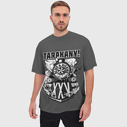 Футболка оверсайз мужская TARAKANY! ALIVE & KICKING XXV, цвет: 3D-принт — фото 2