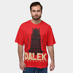 Футболка оверсайз мужская Dalek, цвет: 3D-принт — фото 2