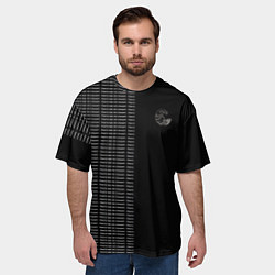 Футболка оверсайз мужская Silencer, цвет: 3D-принт — фото 2