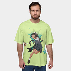 Футболка оверсайз мужская Aonuma Neiru, цвет: 3D-принт — фото 2