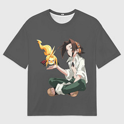 Футболка оверсайз мужская Веслый Йо, цвет: 3D-принт