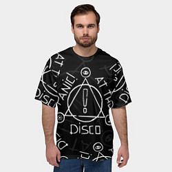 Футболка оверсайз мужская Panic! At the Disco - Pray For The Wicked, цвет: 3D-принт — фото 2