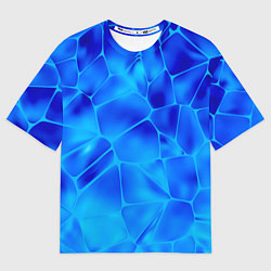 Футболка оверсайз мужская Ice Under Water, цвет: 3D-принт