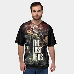 Футболка оверсайз мужская THE LAST OF US ЩЕЛКУНЫ, цвет: 3D-принт — фото 2