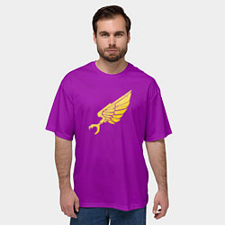 Футболка оверсайз мужская Дети Императора до Ереси Хоруса цвет легиона, цвет: 3D-принт — фото 2