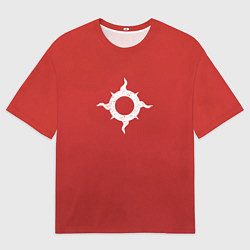 Футболка оверсайз мужская Тысяча сынов до Ереси цвет легиона, цвет: 3D-принт