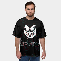 Футболка оверсайз мужская Pyrokinesis пирокинезис, цвет: 3D-принт — фото 2