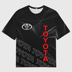Футболка оверсайз мужская TOYOTA SPORT ГЕОМЕТРИЯ, цвет: 3D-принт