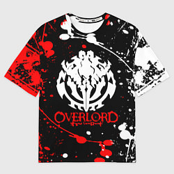 Футболка оверсайз мужская OVERLORD оверлорд, цвет: 3D-принт