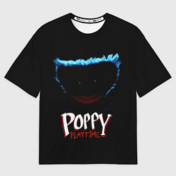 Футболка оверсайз мужская Poppy Playtime: Huggy Wuggy, цвет: 3D-принт