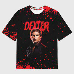 Футболка оверсайз мужская Dexter Декстер, цвет: 3D-принт