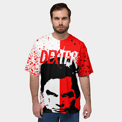Футболка оверсайз мужская ДЕКСТЕР DEXTER NEW BLOOD, цвет: 3D-принт — фото 2