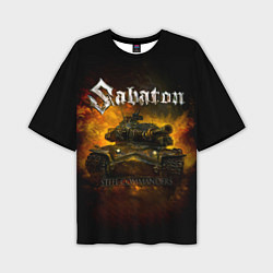 Футболка оверсайз мужская SABATON - Steel Commanders, цвет: 3D-принт