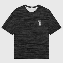 Футболка оверсайз мужская Juventus Asphalt theme, цвет: 3D-принт