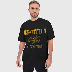 Футболка оверсайз мужская Led Zeppelin x Led Zeppelin, цвет: 3D-принт — фото 2