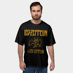 Футболка оверсайз мужская Led Zeppelin x Led Zeppelin, цвет: 3D-принт — фото 2