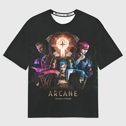 Футболка оверсайз мужская ARСANEАРКЕЙН, цвет: 3D-принт
